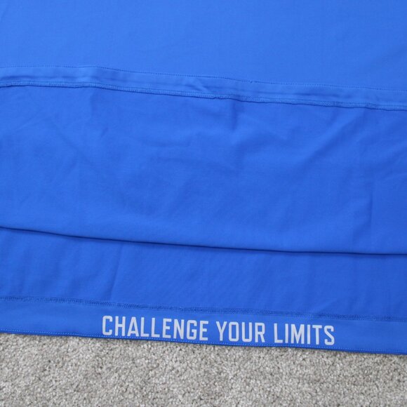 Veil Spark Sweatshirt Mens 2XL XXL Royal Blue 1/2 Zip Performance Athletic L/S - Picture 11 of 15